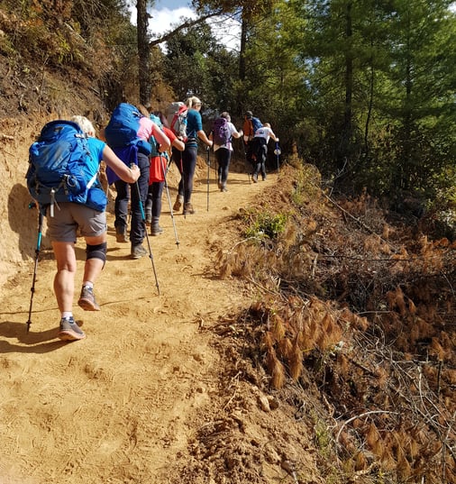 bhutan trekkers