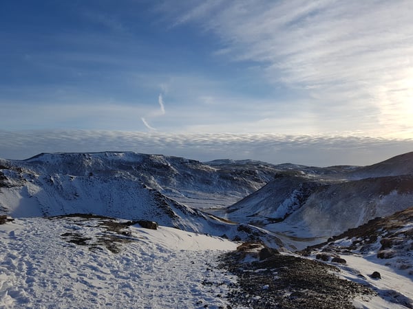 trekking iceland