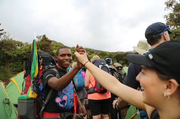 High Five on Kilimanjaro