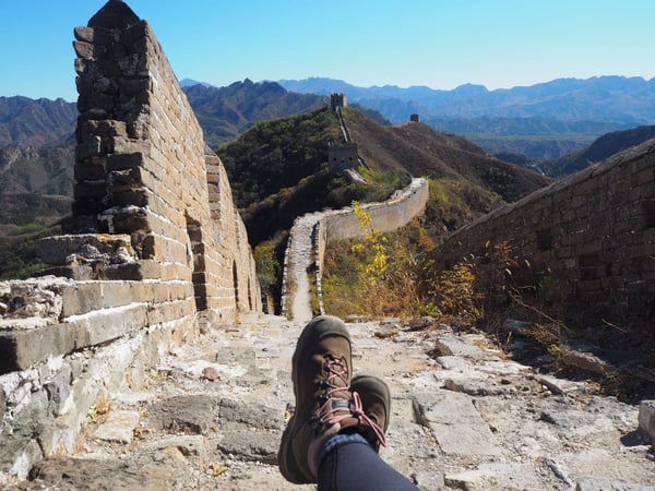 trekking the great wall of china trek