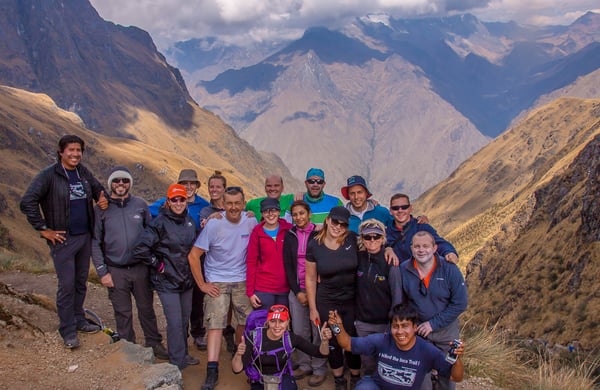 Fundraising_trekkers_Dead_Womans_Pass_Inca_Trail