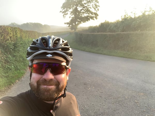 Huw - winter cycling