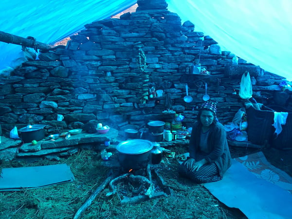bhutan camping trek