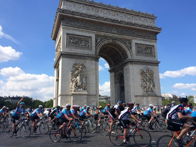 London to Paris Cycle 