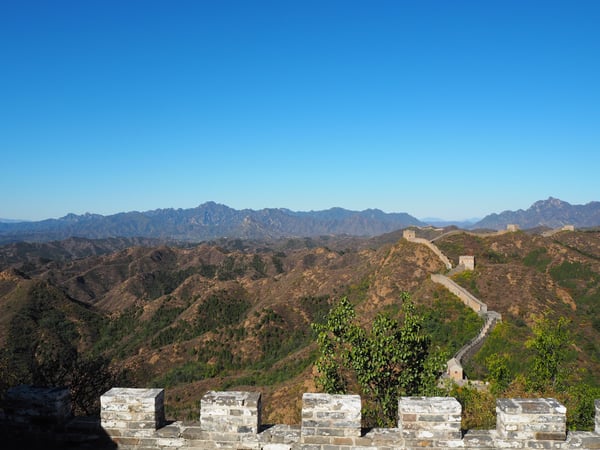 great wall of china views