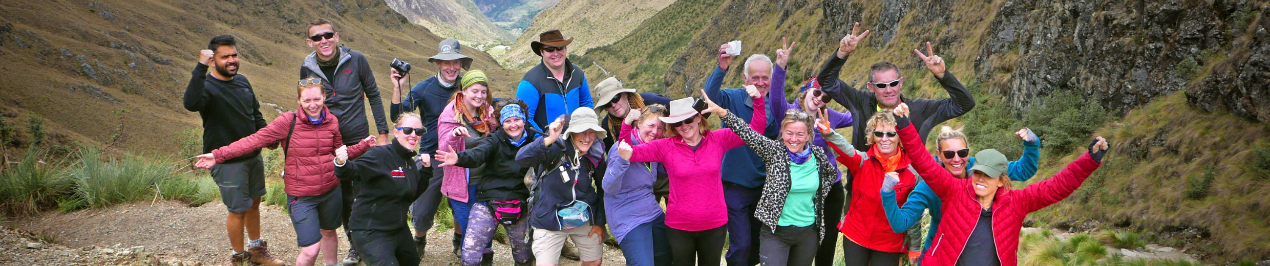 inca trail trekkers