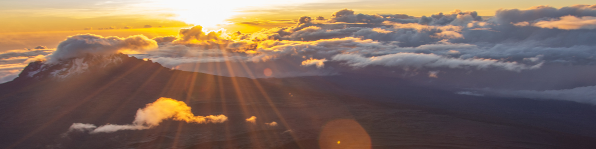 kili sunset