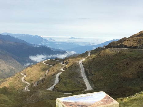 Views of the descent route from Abra Malaga towards the Amazon Rainforest-1
