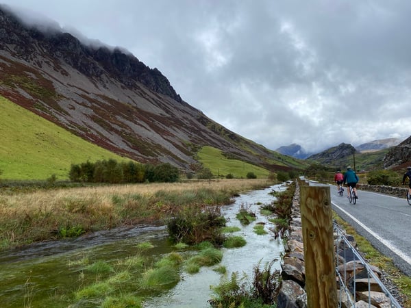 cycling through the valley